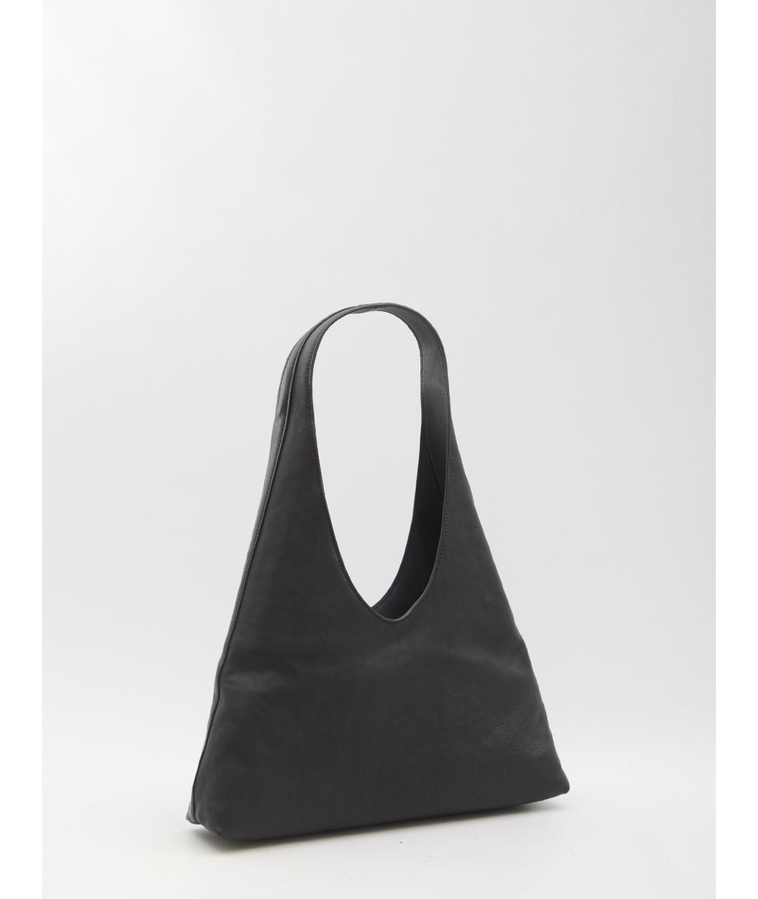 ALEXANDER WANG Черная кожаная сумка через плечо, фото 2