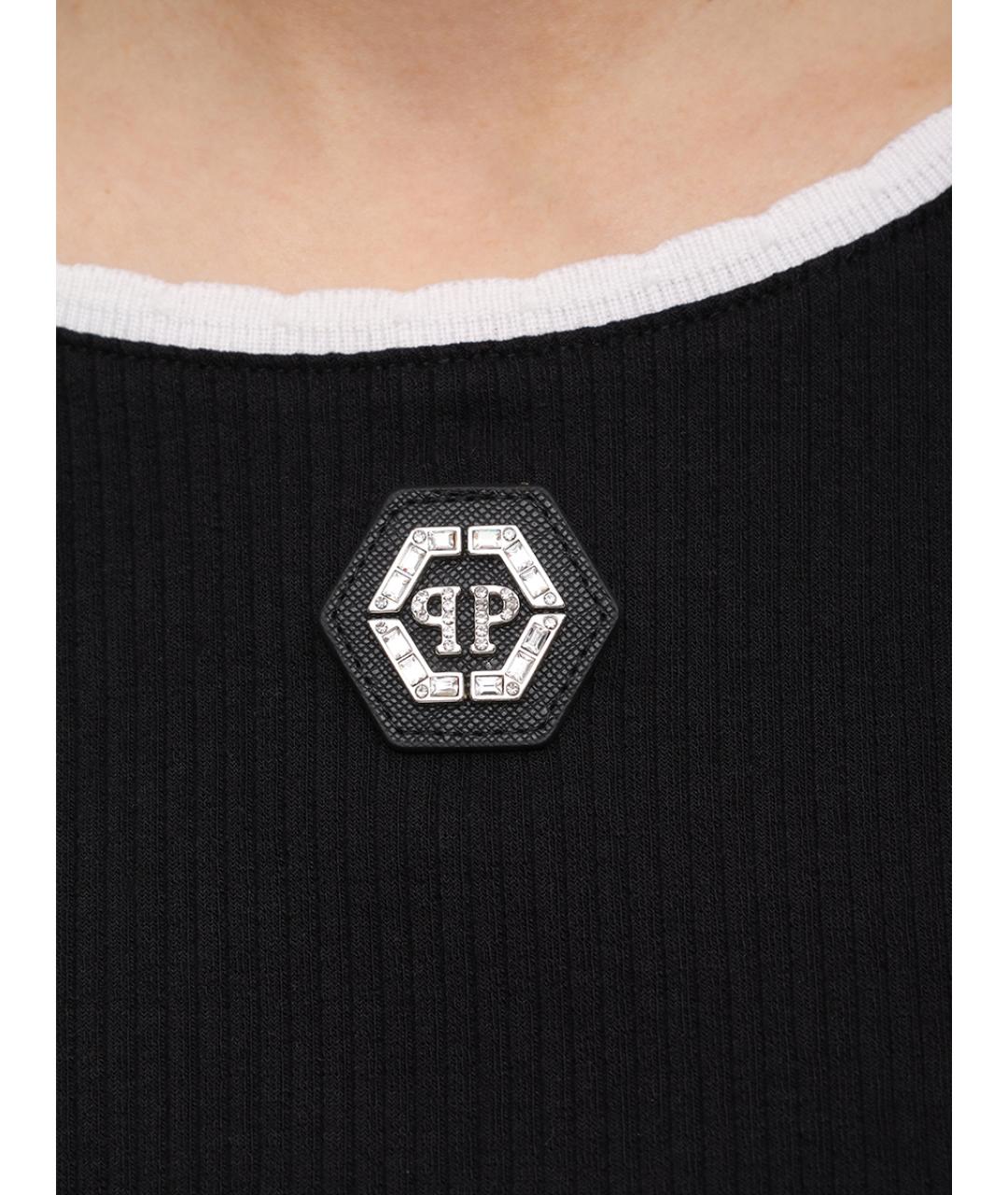PHILIPP PLEIN Черная футболка, фото 6
