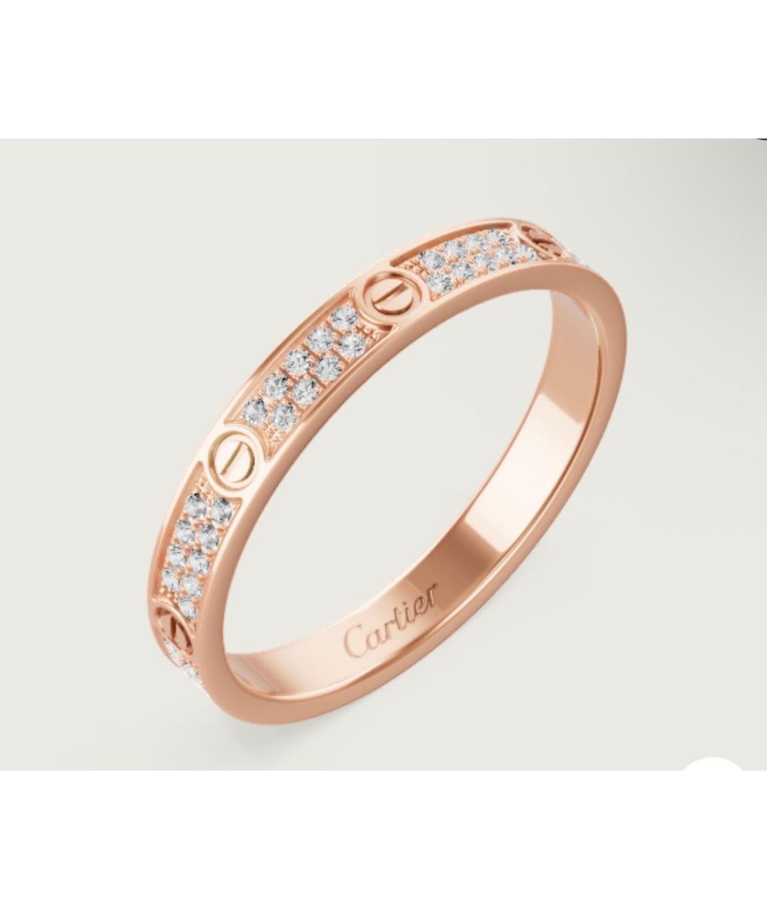 CARTIER Золотое кольцо из розового золота, фото 8