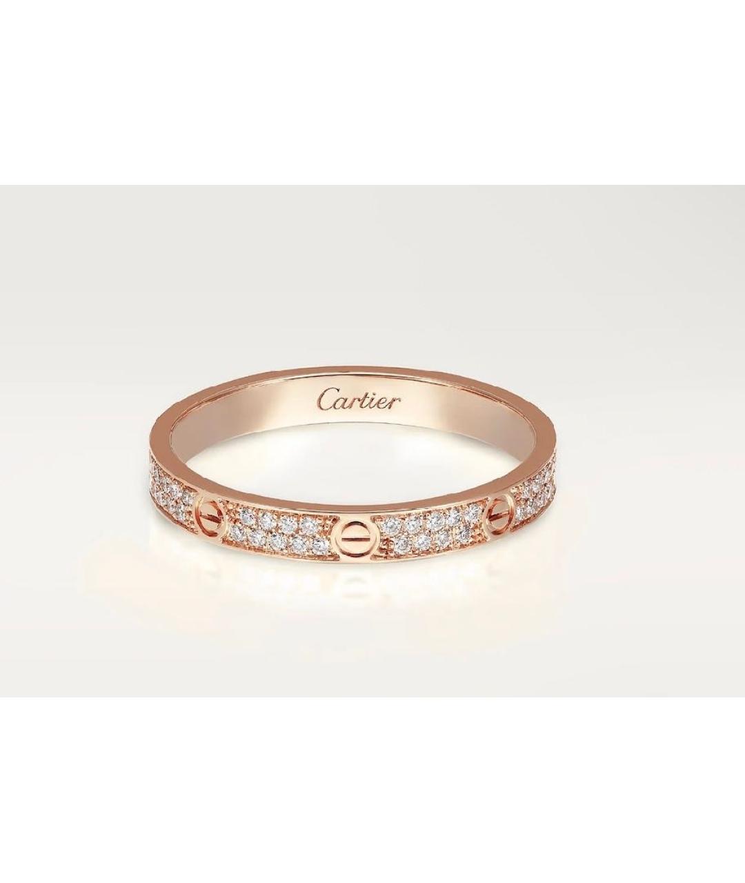 CARTIER Золотое кольцо из розового золота, фото 2