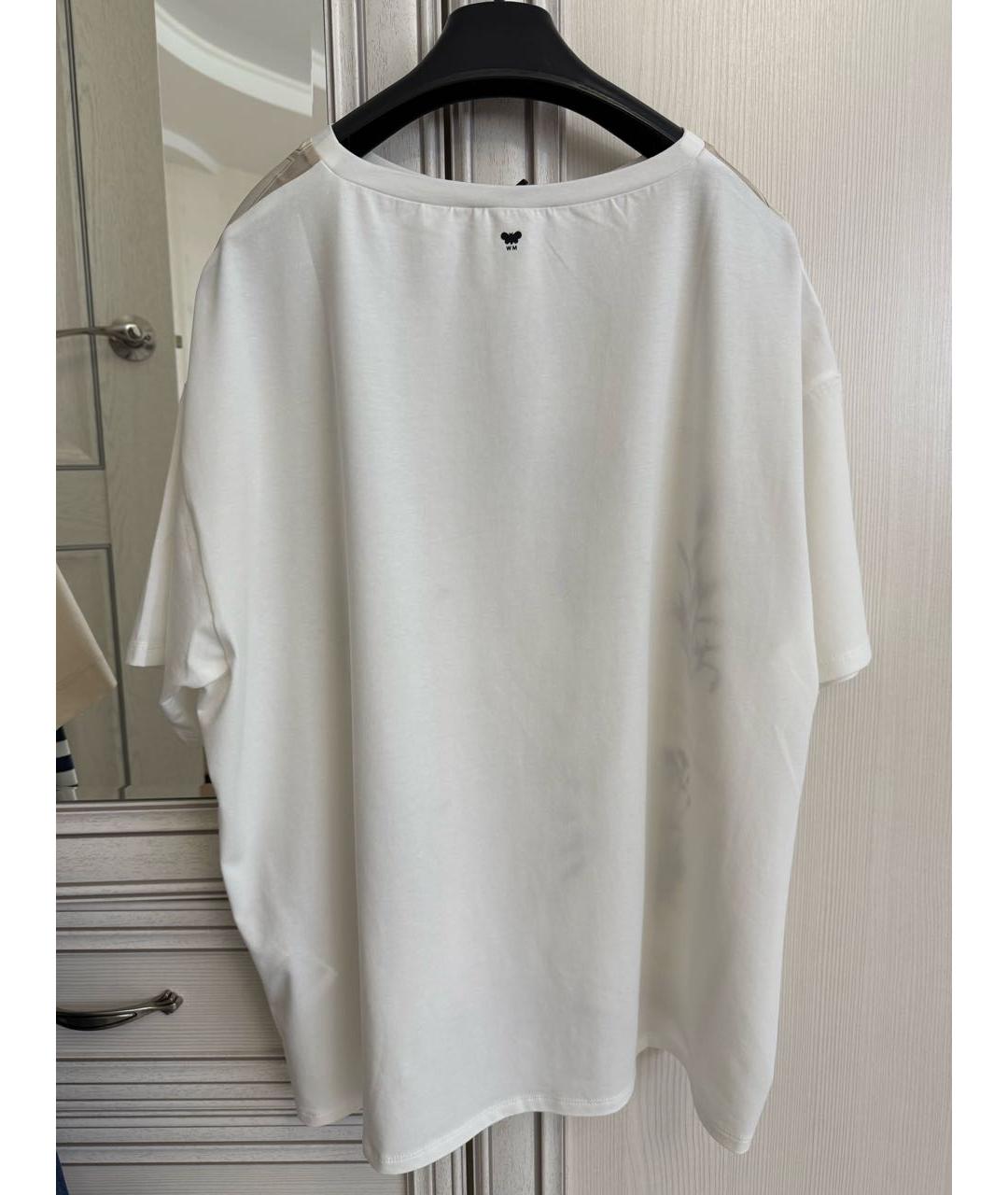 WEEKEND MAX MARA Мульти шелковая футболка, фото 2