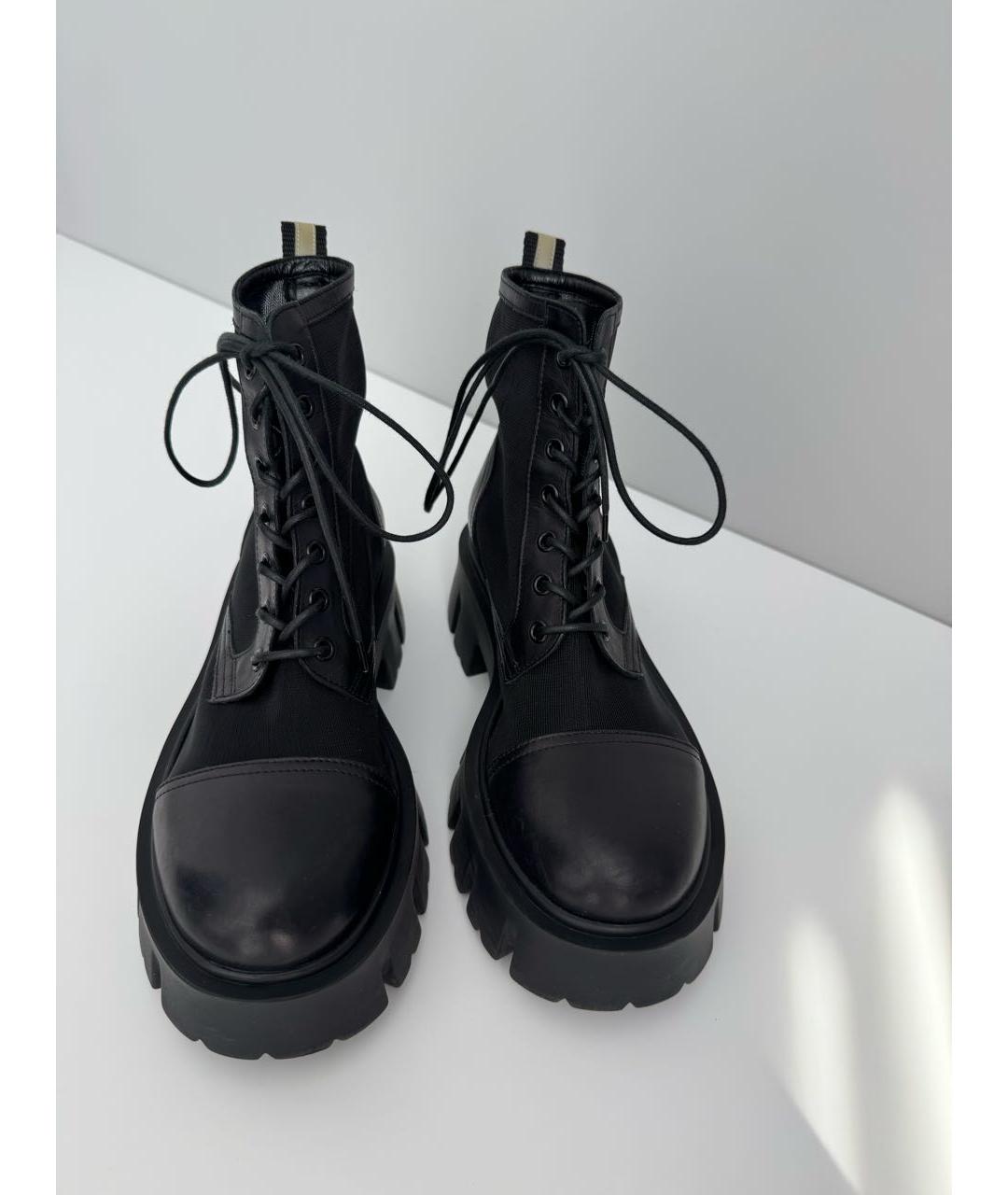 PREMIATA Черные кожаные полусапоги, фото 2