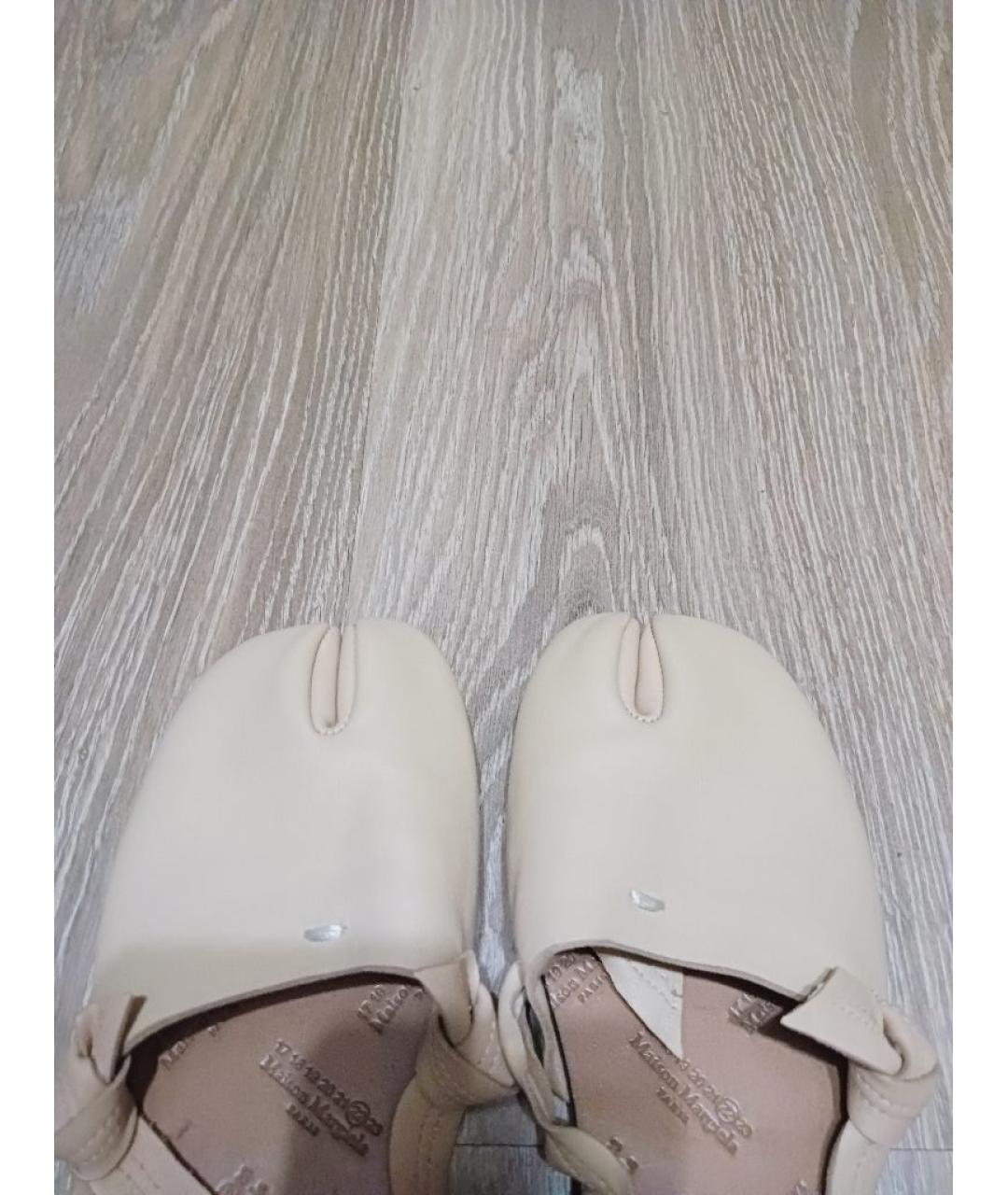 MAISON MARGIELA Кожаные босоножки, фото 3