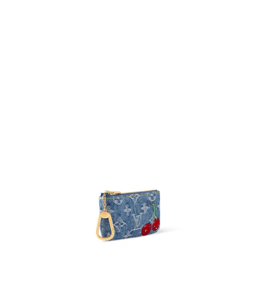 LOUIS VUITTON Голубой кошелек, фото 2