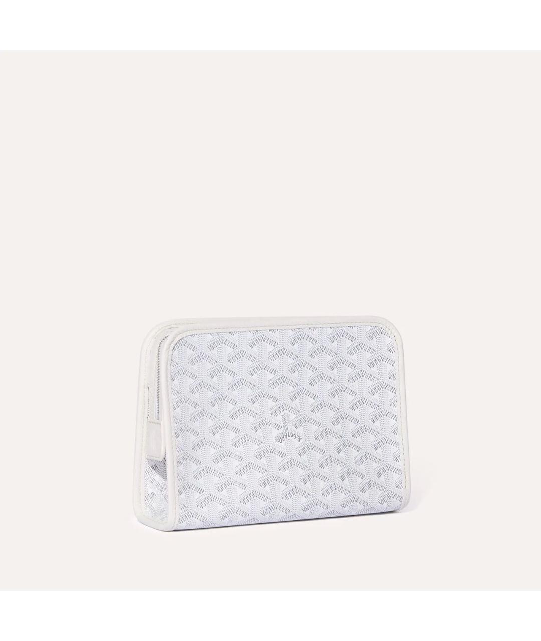 GOYARD Белая барсетка, фото 2