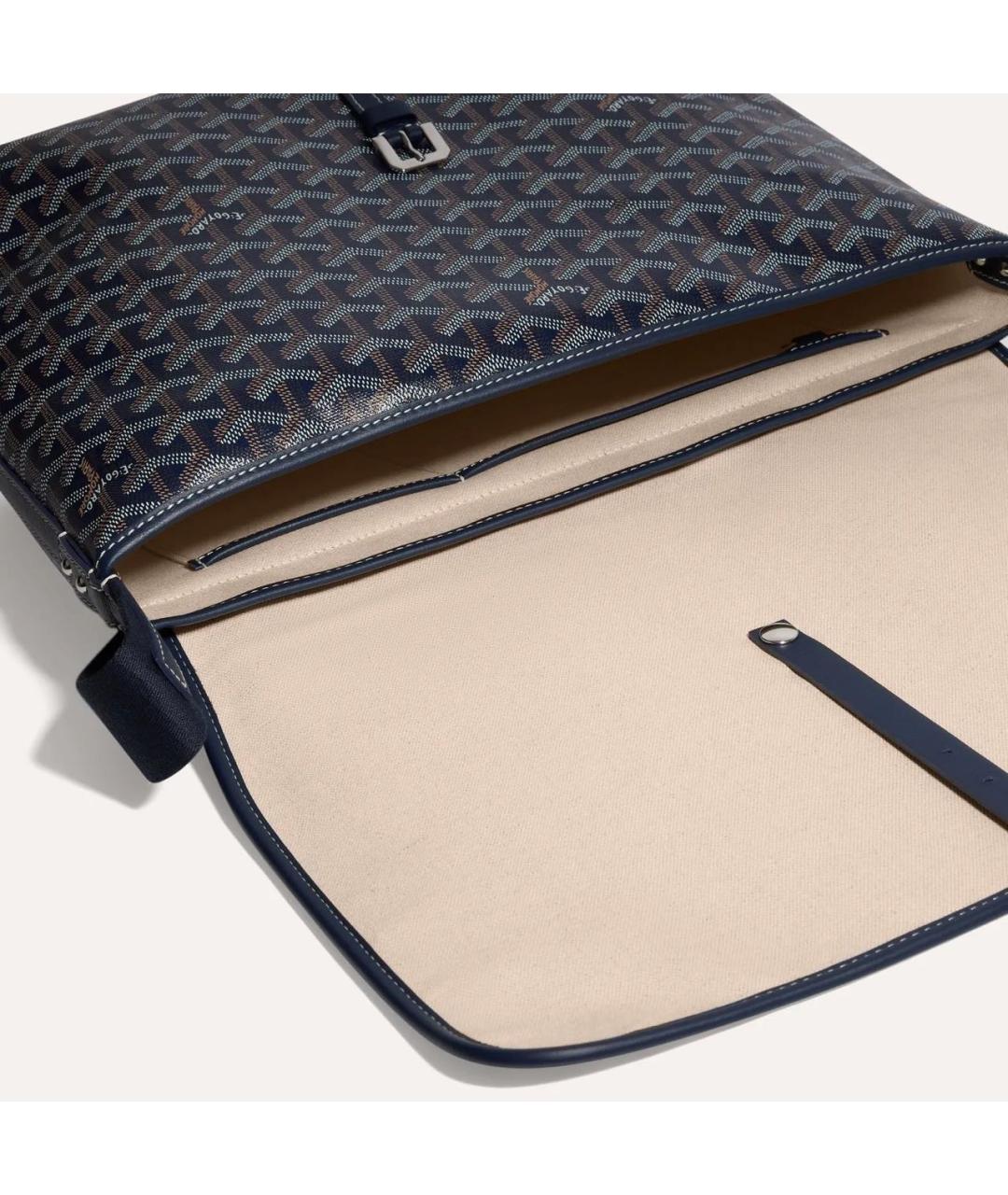 GOYARD Темно-синяя сумка на плечо, фото 4
