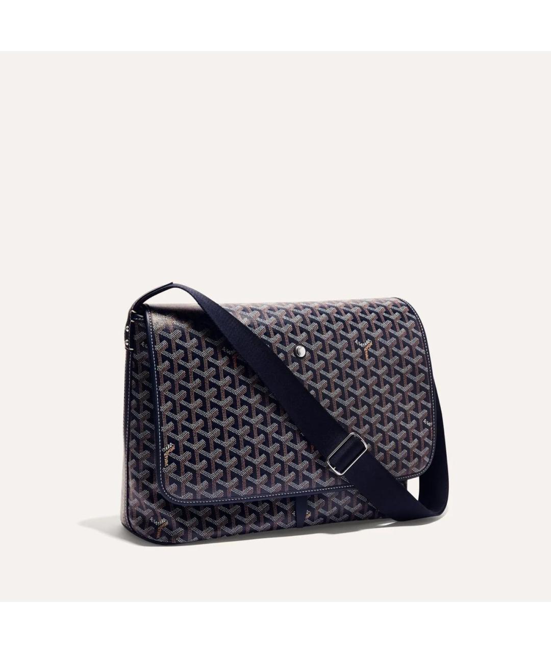 GOYARD Темно-синяя сумка на плечо, фото 5