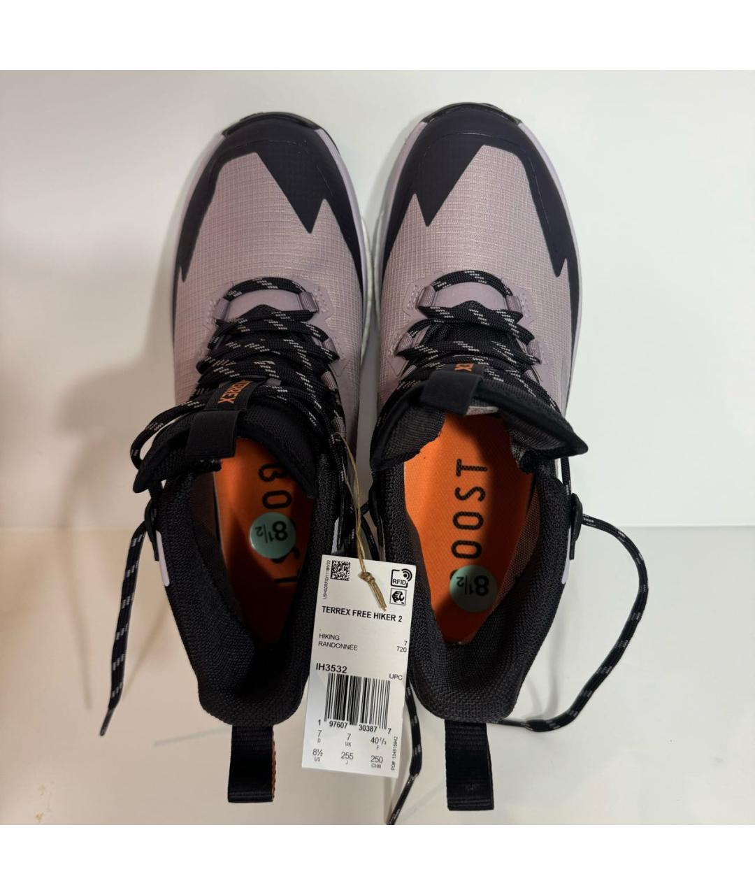ADIDAS Фиолетовые ботинки, фото 2