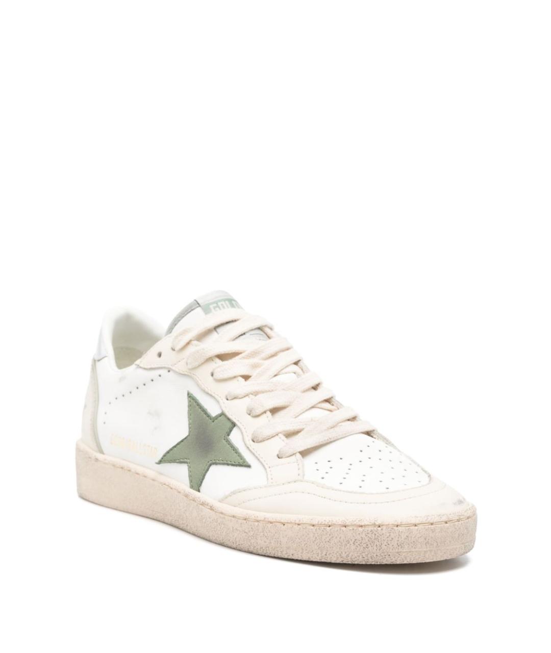 GOLDEN GOOSE DELUXE BRAND Мульти кожаные кеды, фото 2