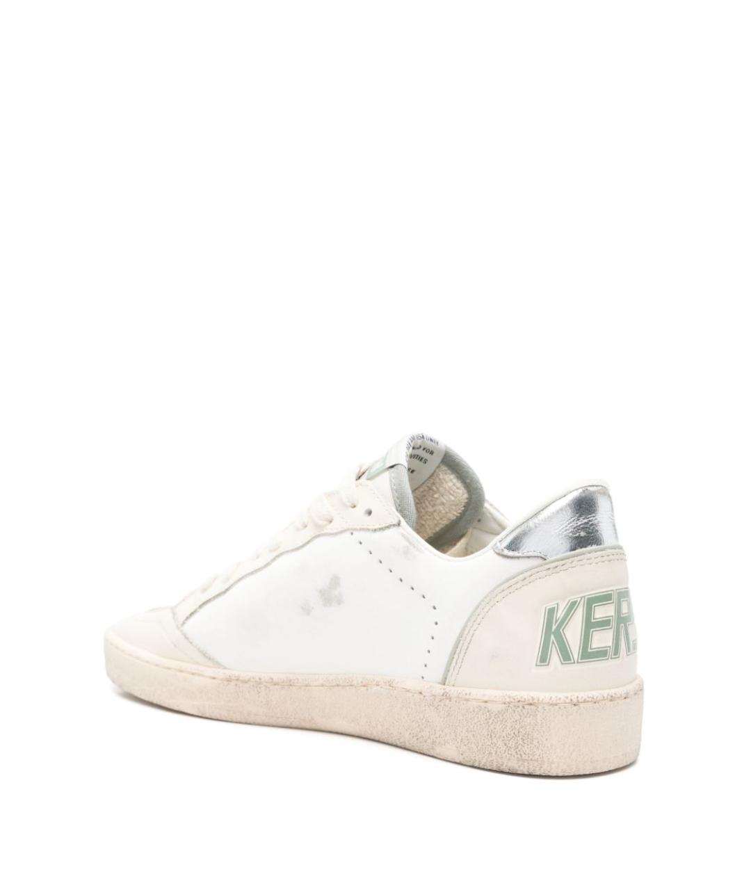 GOLDEN GOOSE DELUXE BRAND Мульти кожаные кеды, фото 4