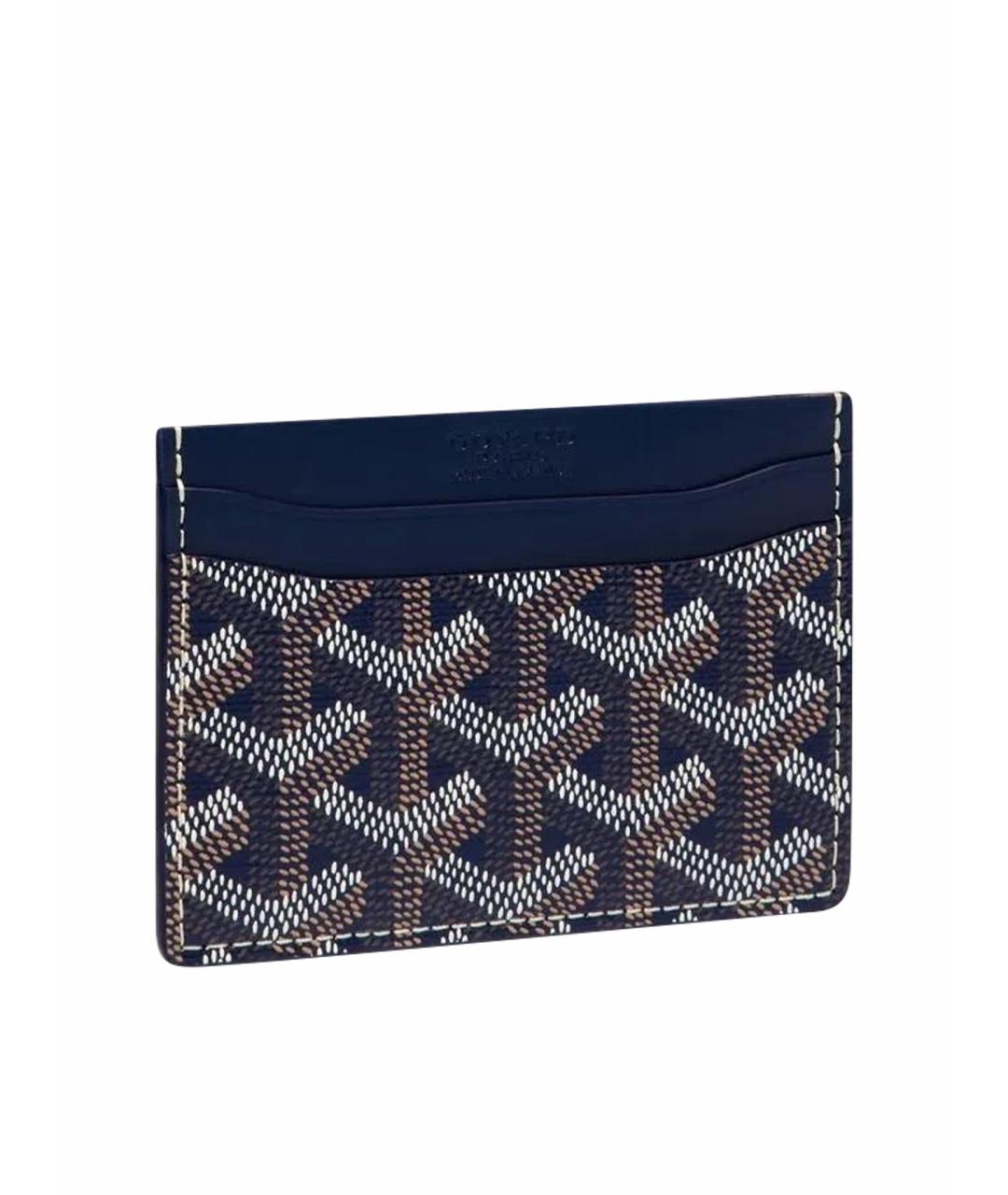 GOYARD Темно-синий кардхолдер, фото 1