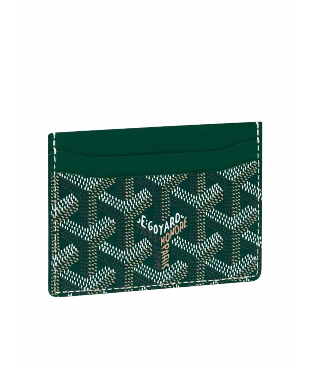 GOYARD Зеленый кардхолдер, фото 1