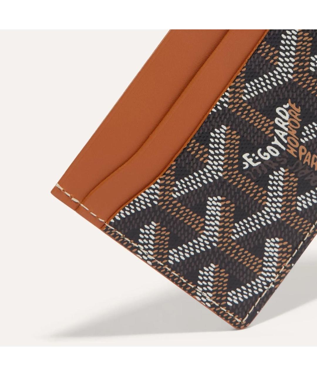 GOYARD Коричневый кардхолдер, фото 3