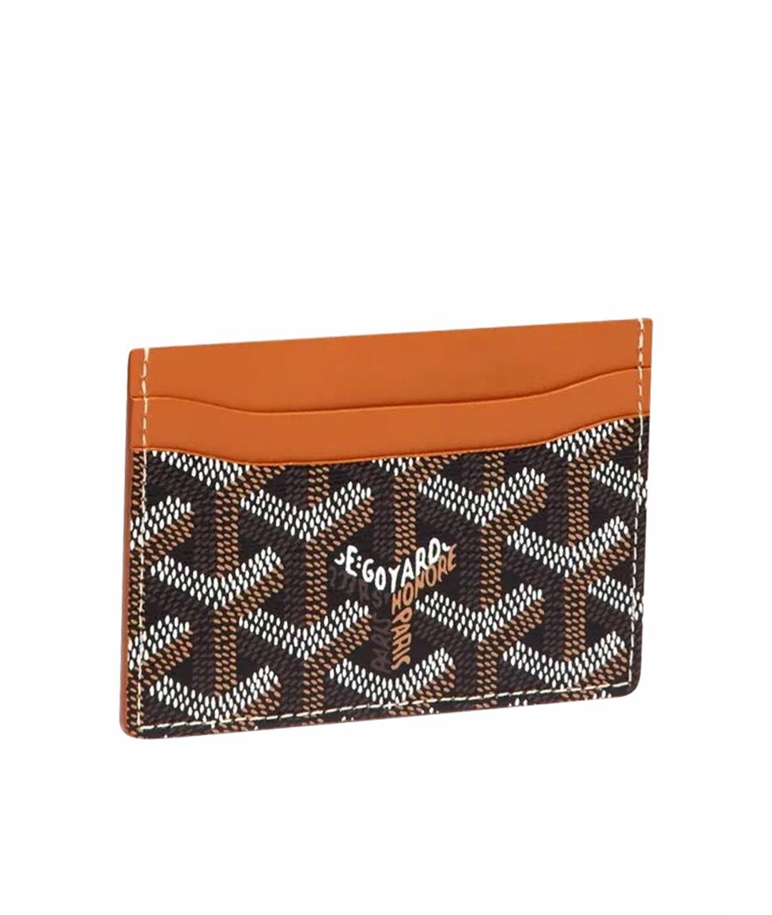 GOYARD Коричневый кардхолдер, фото 1