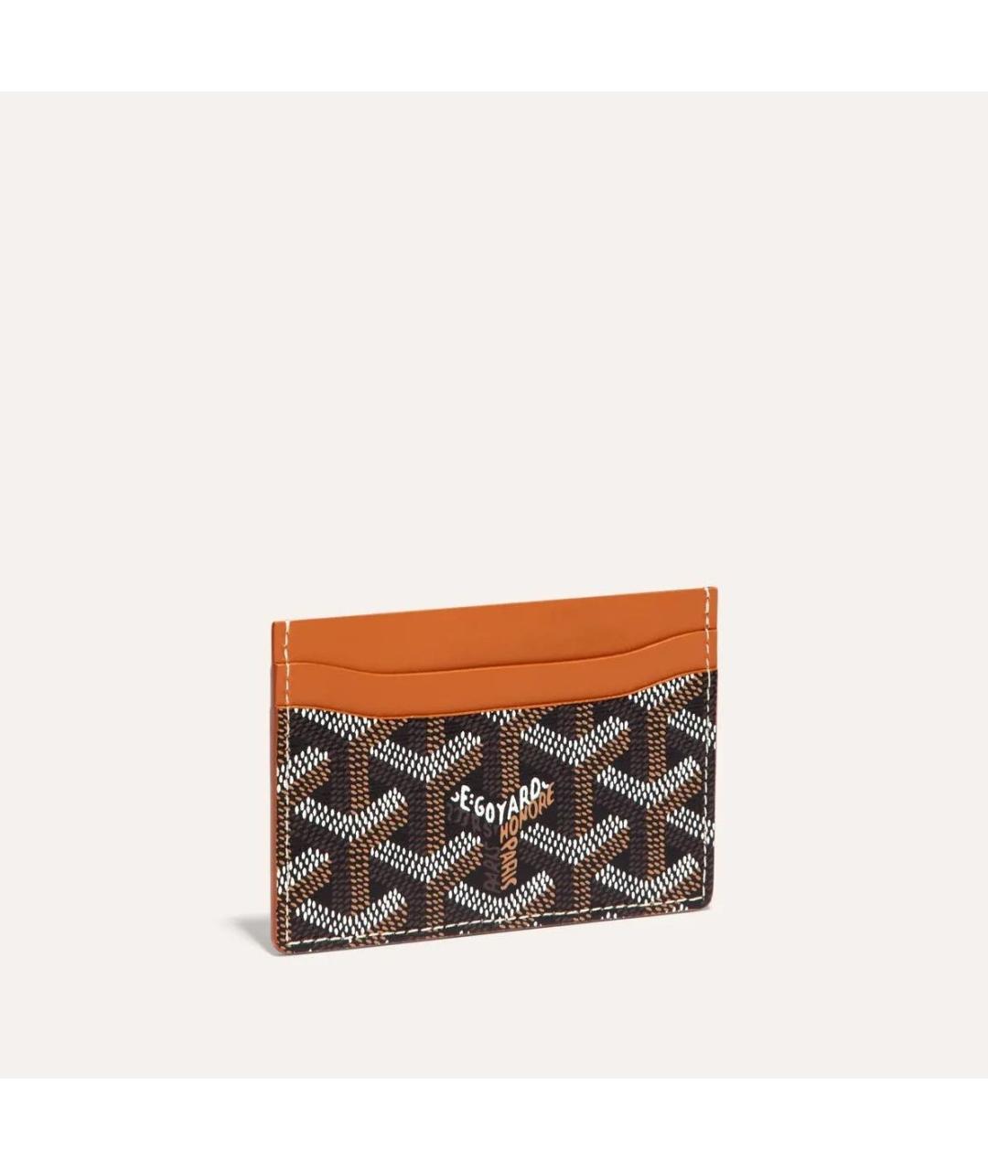 GOYARD Коричневый кардхолдер, фото 4