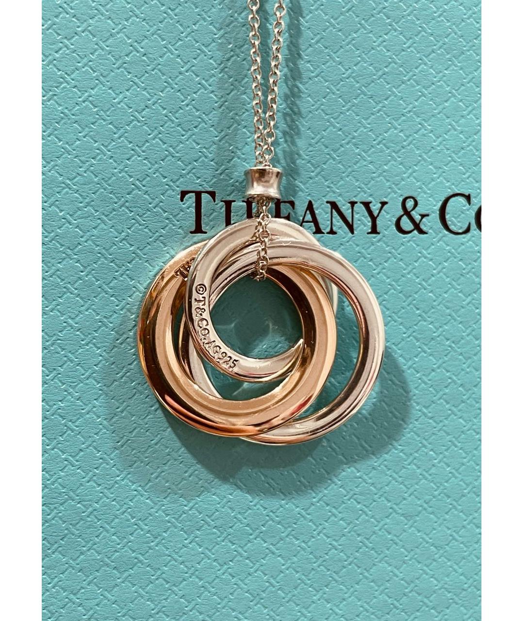 TIFFANY&CO Серебряная серебряная подвеска, фото 7