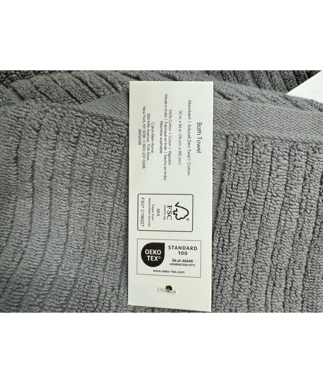 CALVIN KLEIN Хлопковое полотенце, фото 2