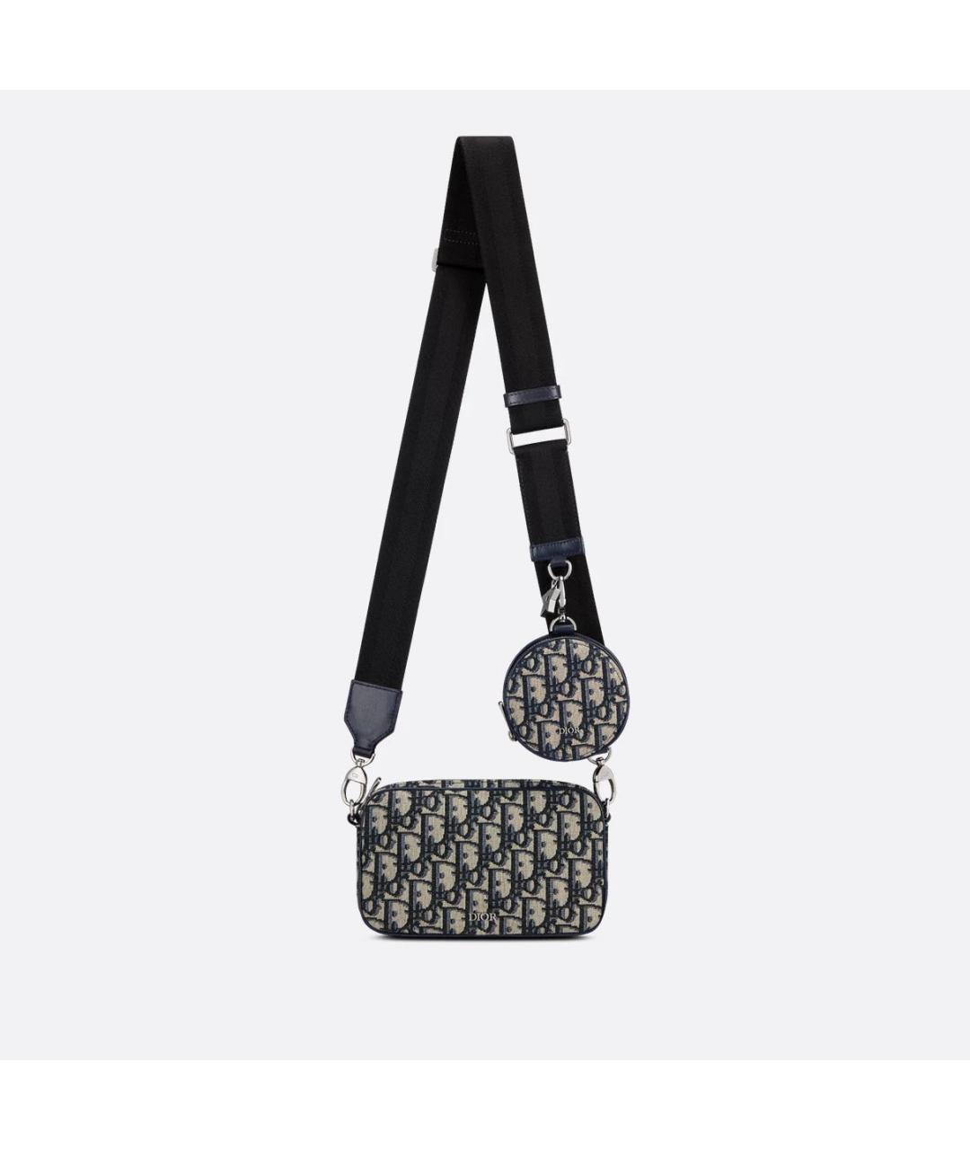 CHRISTIAN DIOR Темно-синяя сумка, фото 4