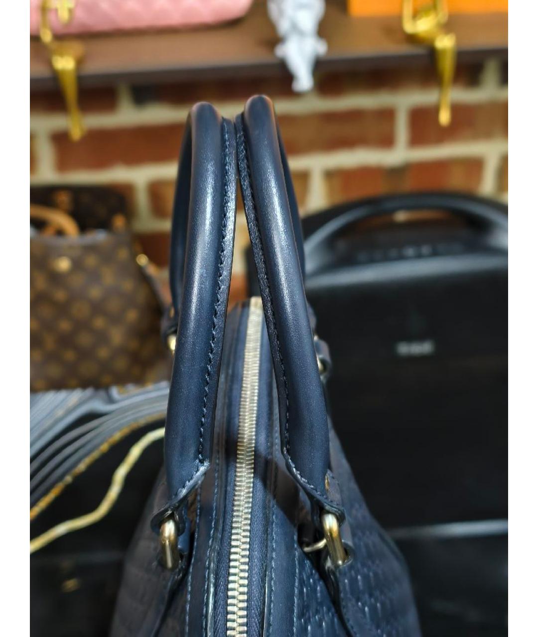 GUCCI Кожаная сумка с короткими ручками, фото 7