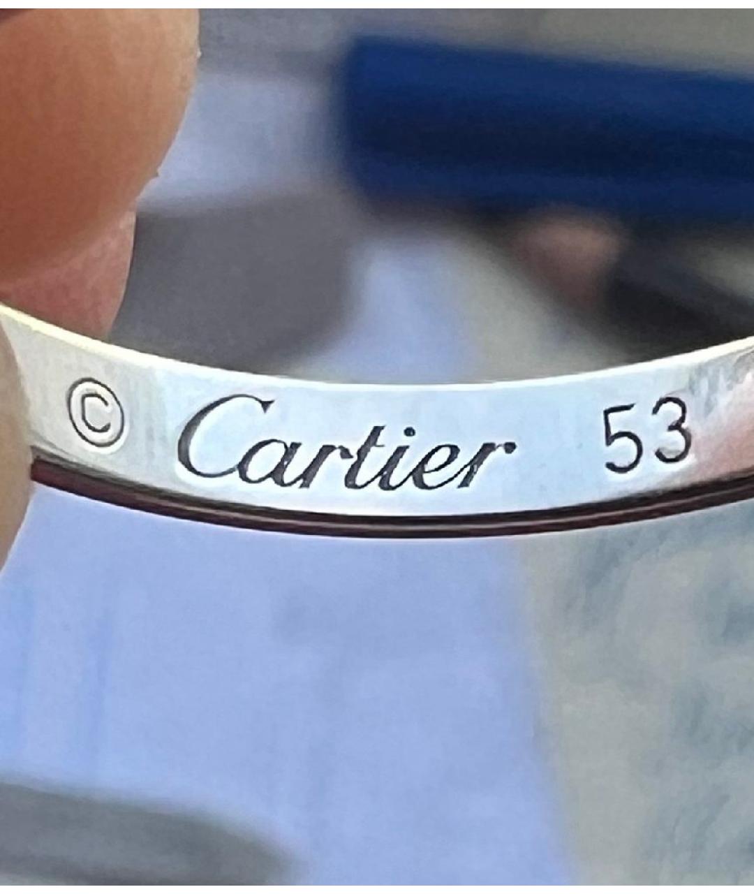 CARTIER Платиновое кольцо, фото 4