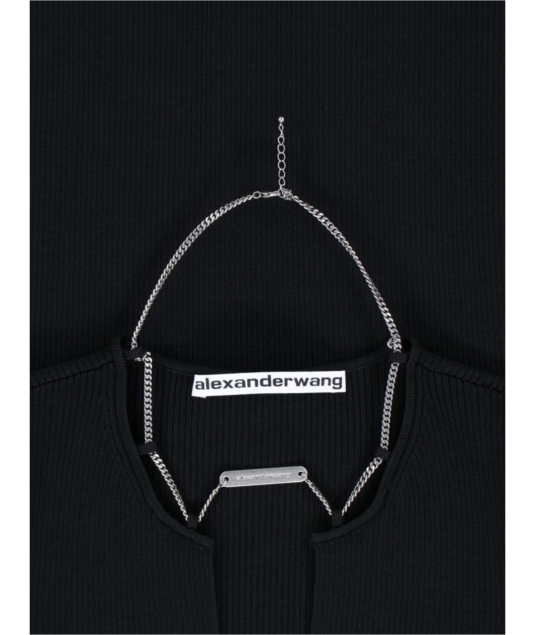 ALEXANDER WANG Черное платье, фото 3