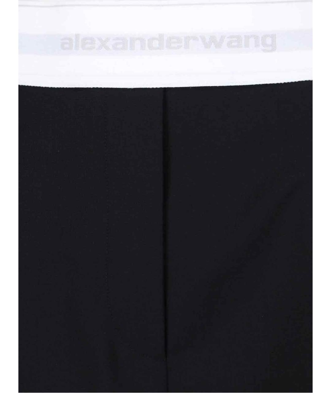 ALEXANDER WANG Черная юбка мини, фото 5