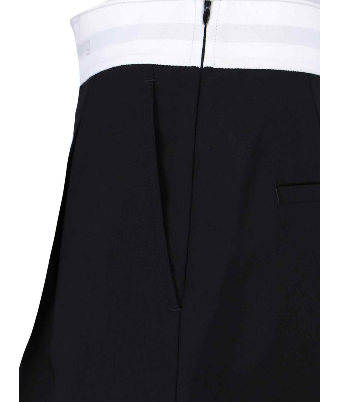 ALEXANDER WANG Черная юбка мини, фото 4