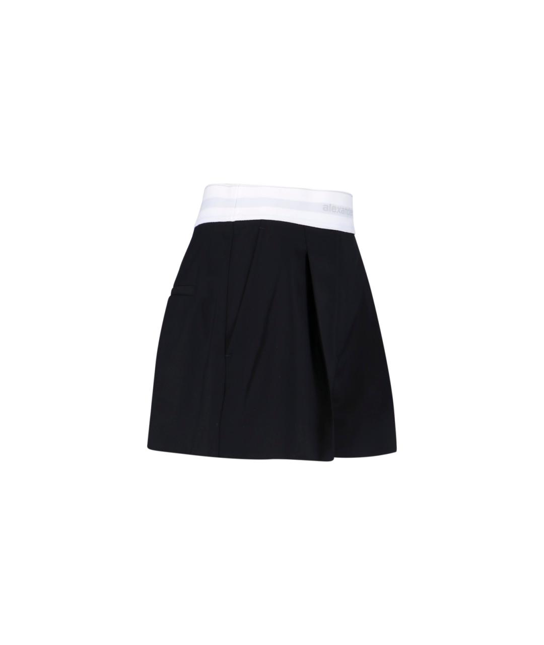 ALEXANDER WANG Черная юбка мини, фото 3