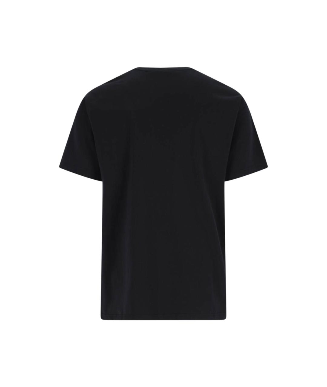 GIVENCHY Черная хлопковая футболка, фото 2