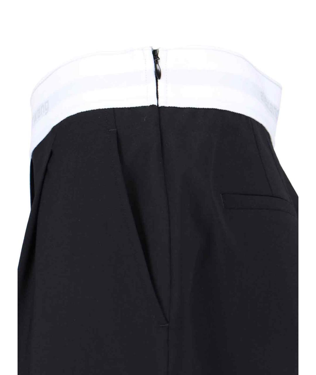 ALEXANDER WANG Черные прямые брюки, фото 4