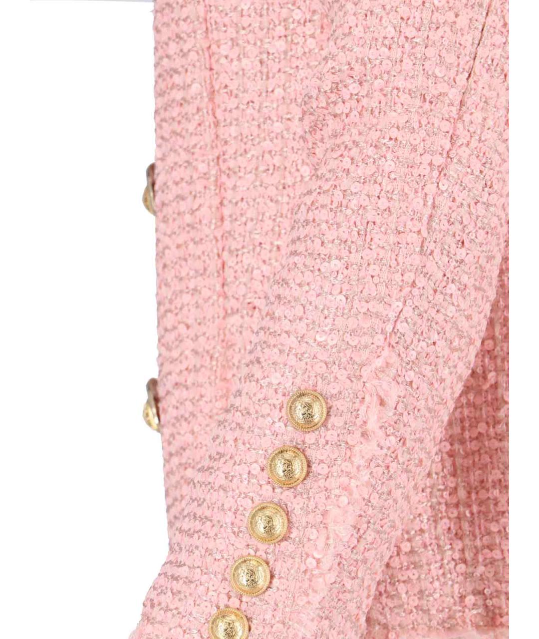 BALMAIN Розовый кардиган, фото 3