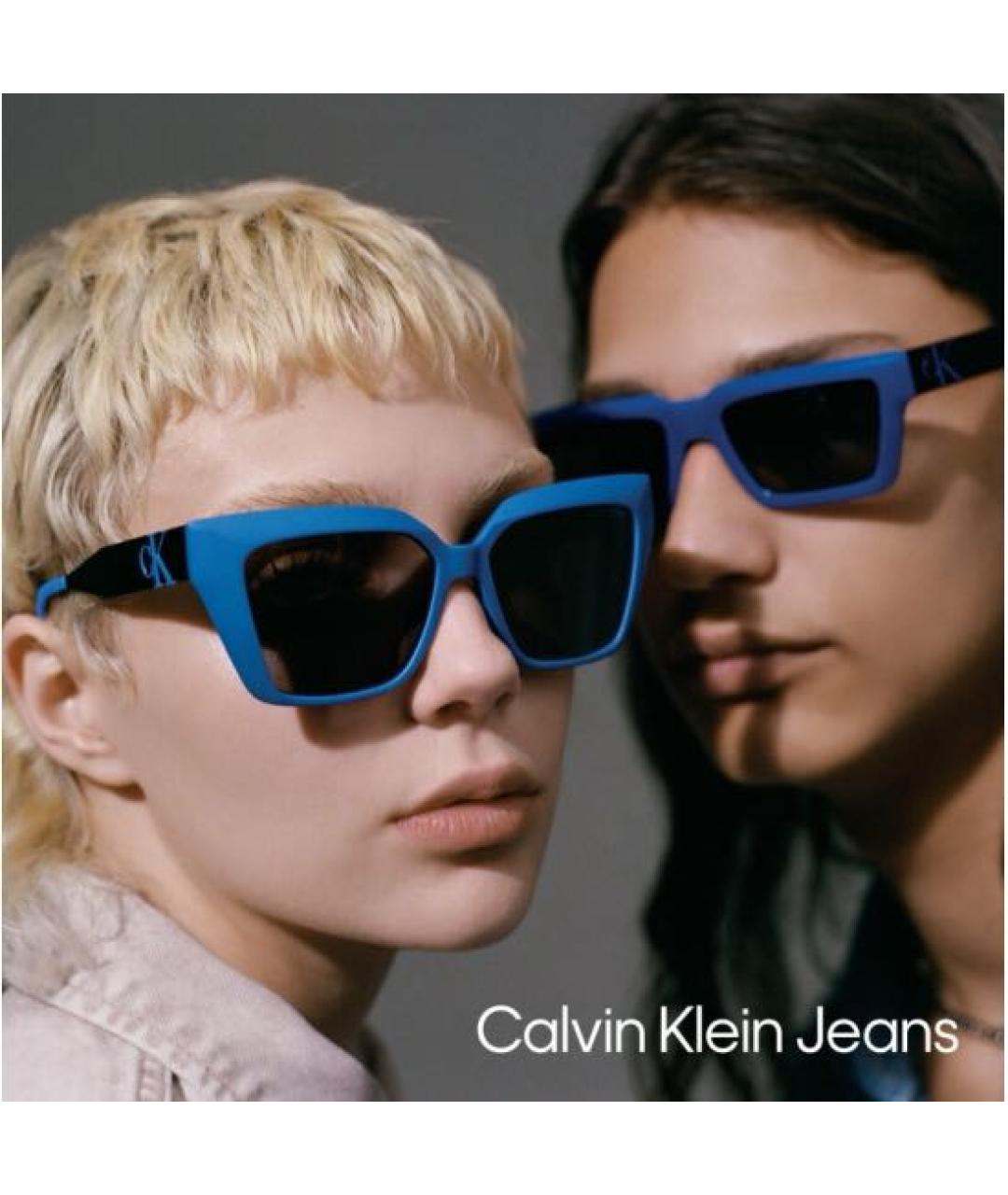 CALVIN KLEIN Синие солнцезащитные очки, фото 8