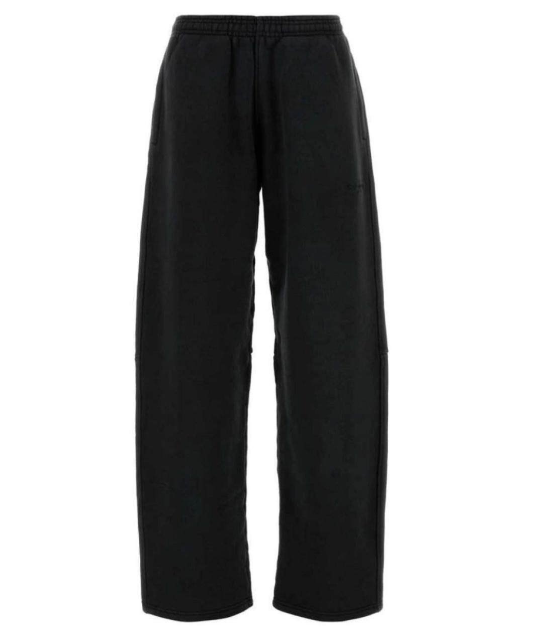ALEXANDER WANG Черные прямые брюки, фото 1
