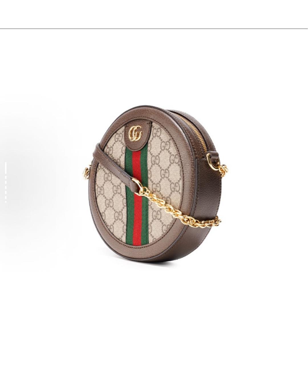 GUCCI Коричневая сумка через плечо, фото 2