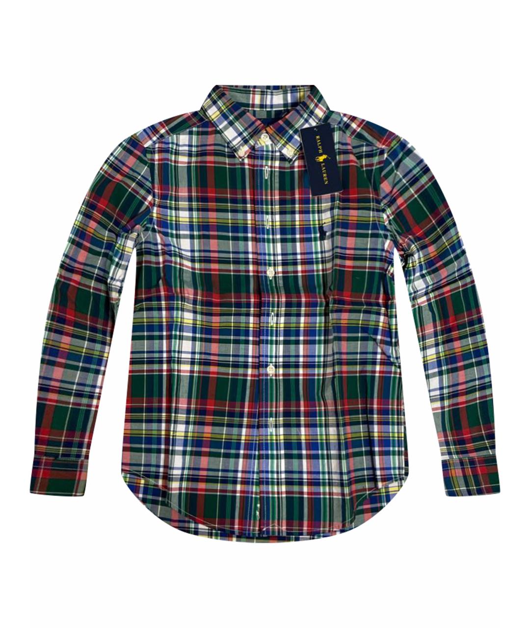 POLO RALPH LAUREN Мульти хлопковая детская рубашка, фото 1