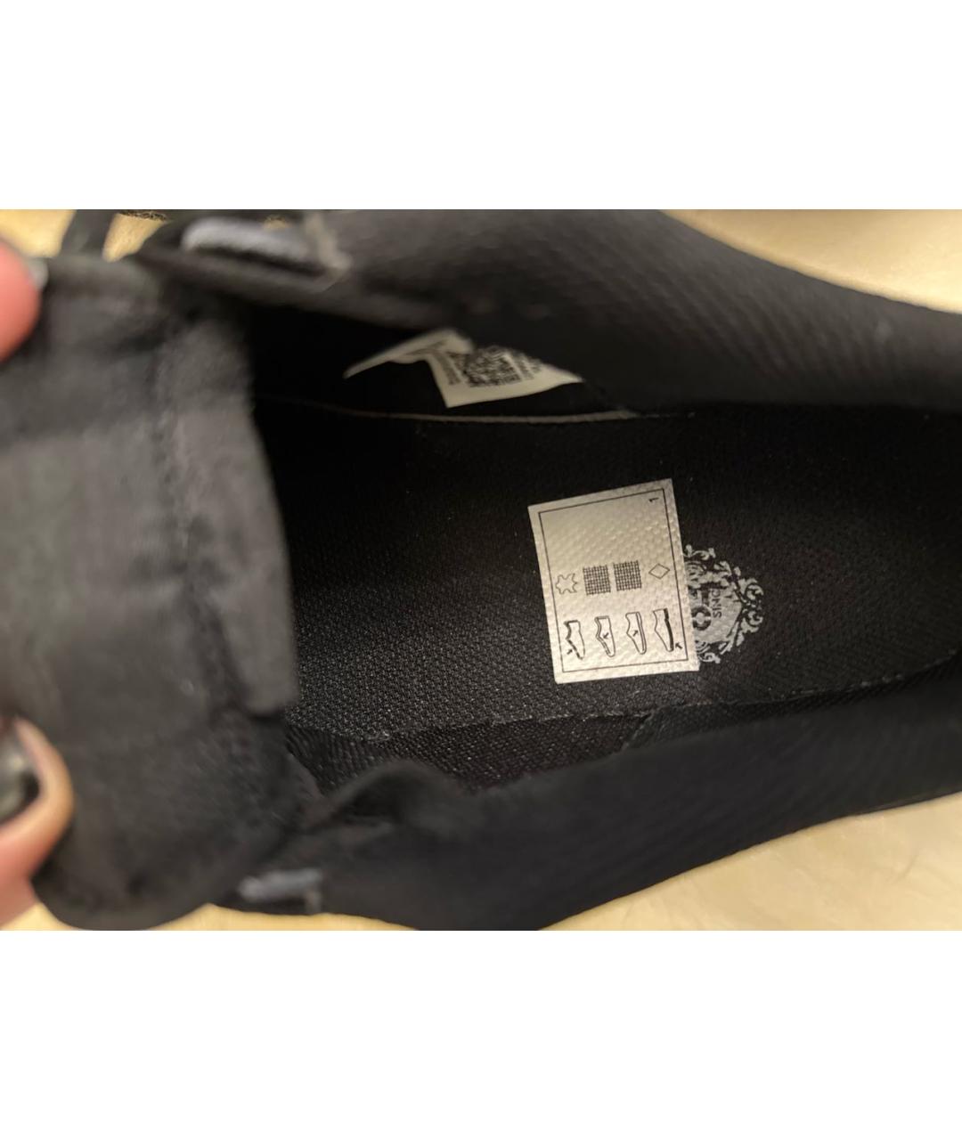 NIKE Черные кожаные кеды, фото 6