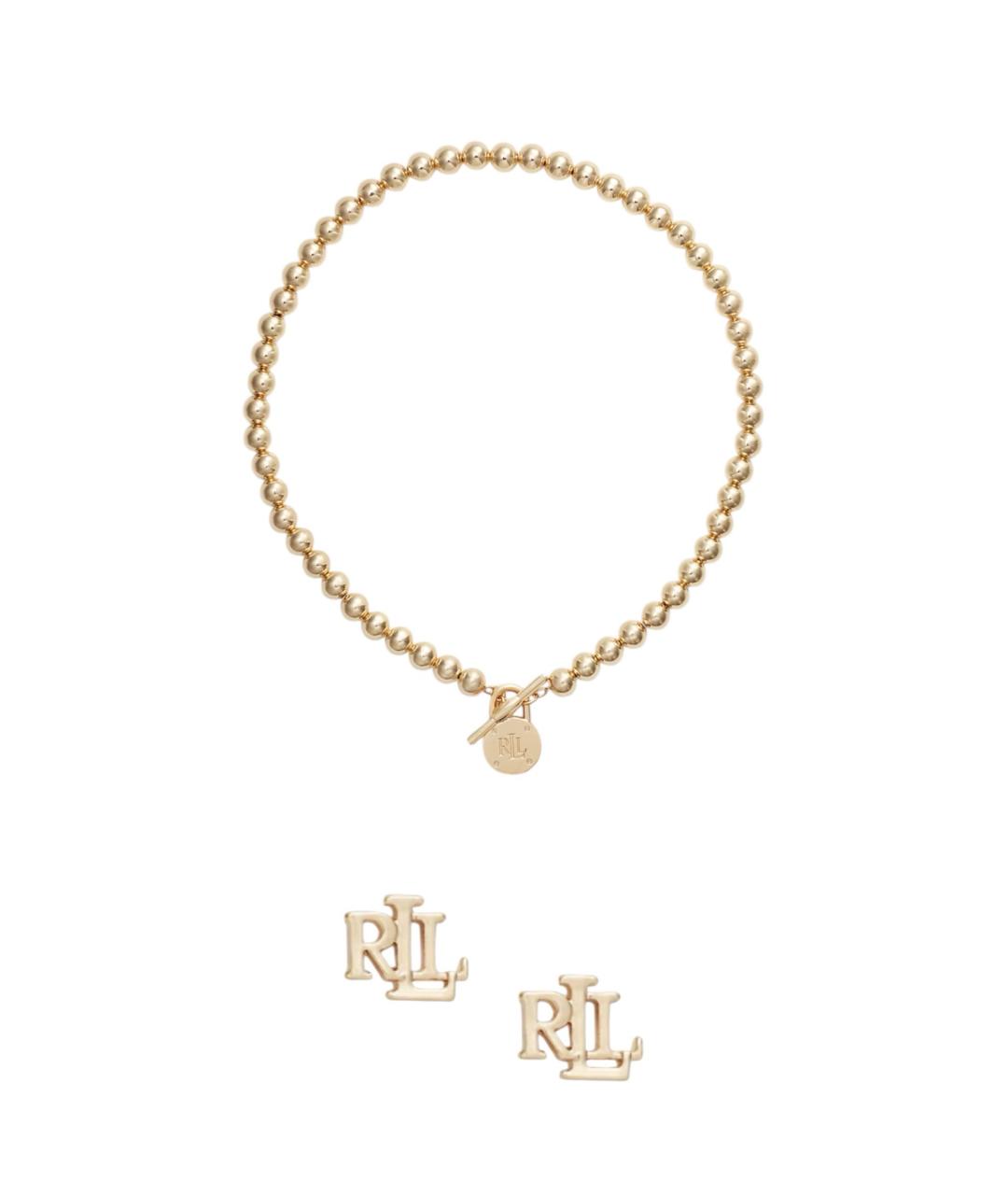 RALPH LAUREN Золотой комплект, фото 1