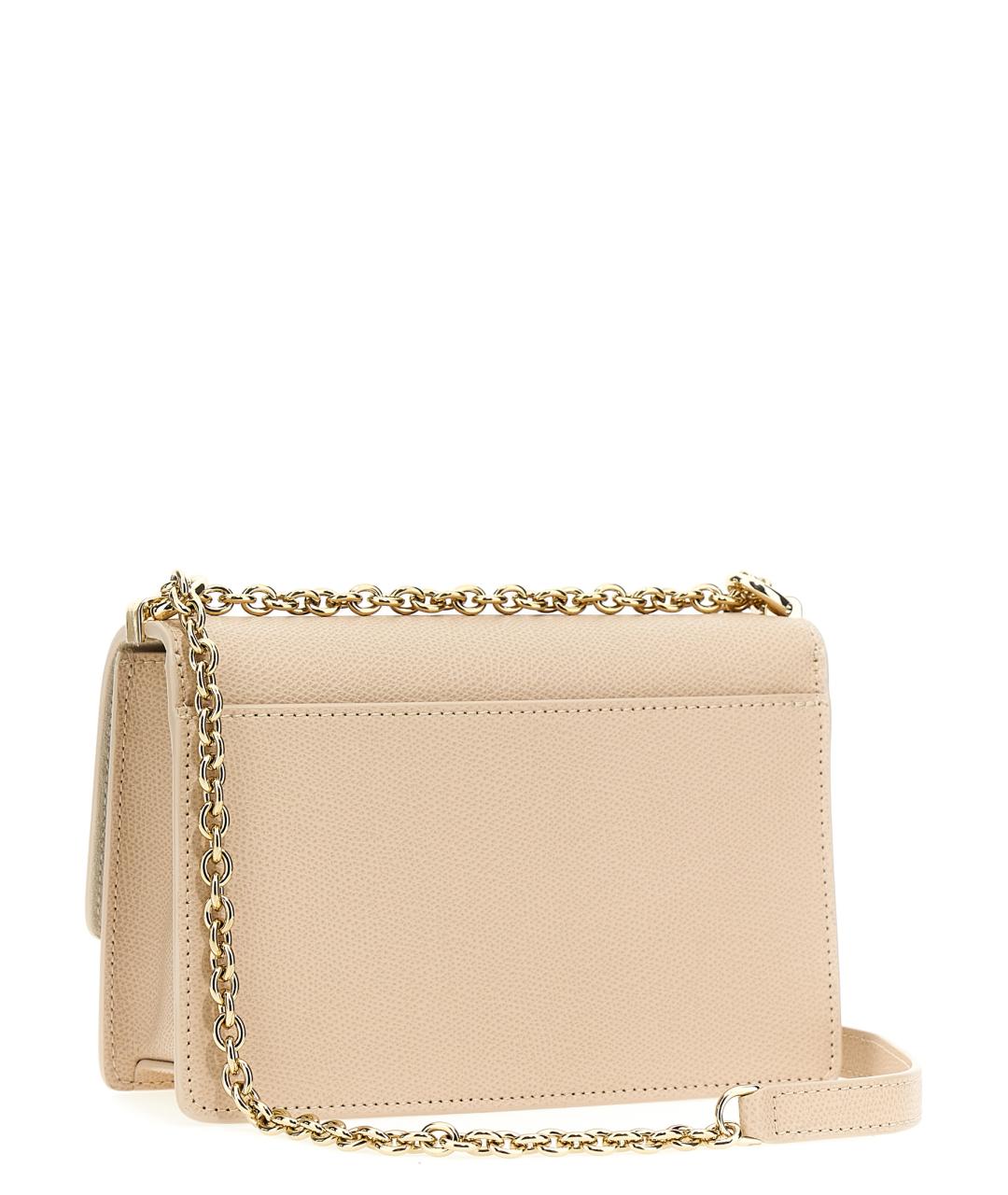 FURLA Бежевая кожаная сумка через плечо, фото 2