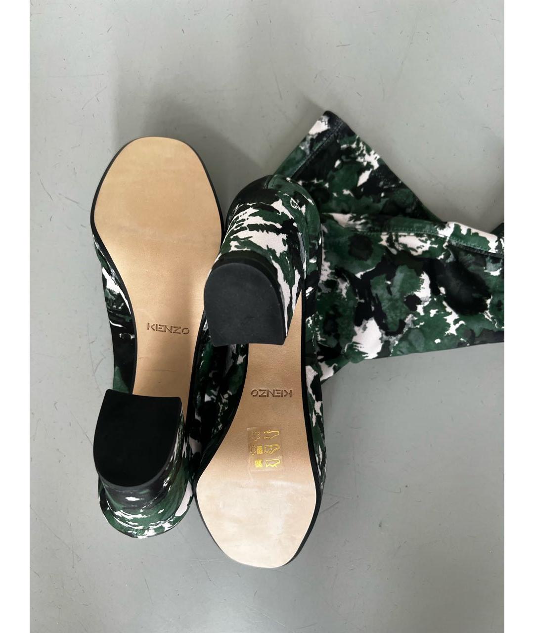 KENZO Текстильные сапоги, фото 3