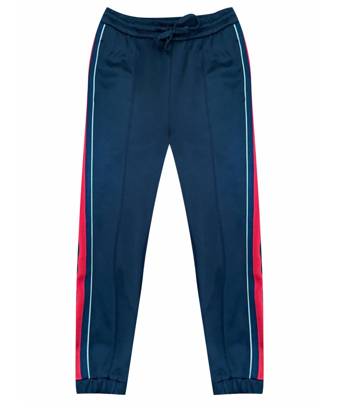 GUCCI Черные полиэстеровые брюки узкие, фото 1