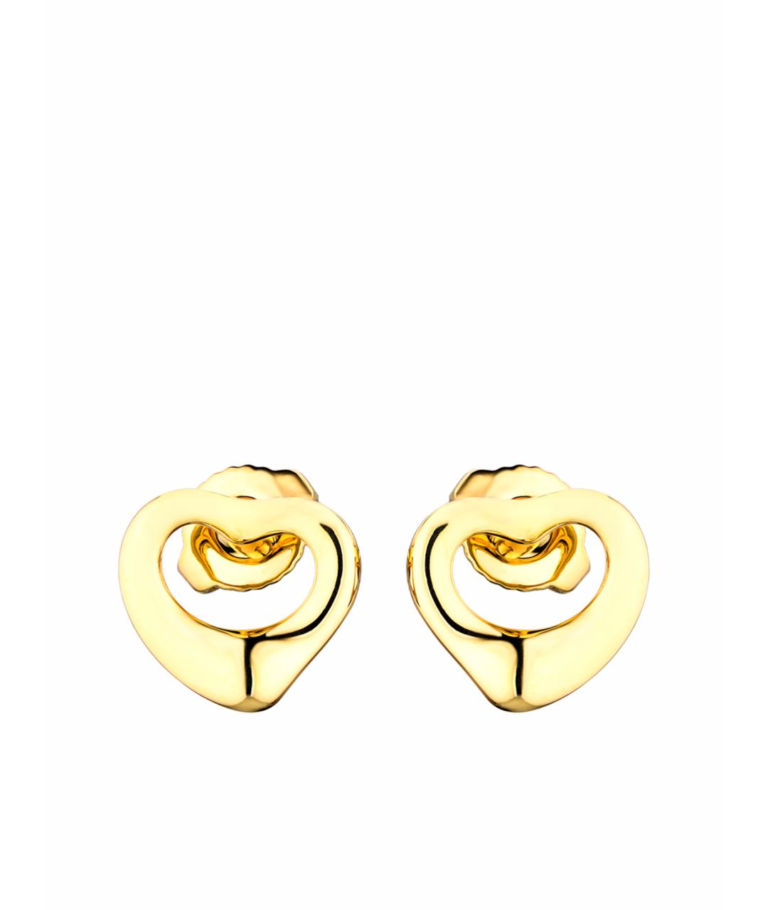 TIFFANY&CO Золотые серьги из желтого золота, фото 1