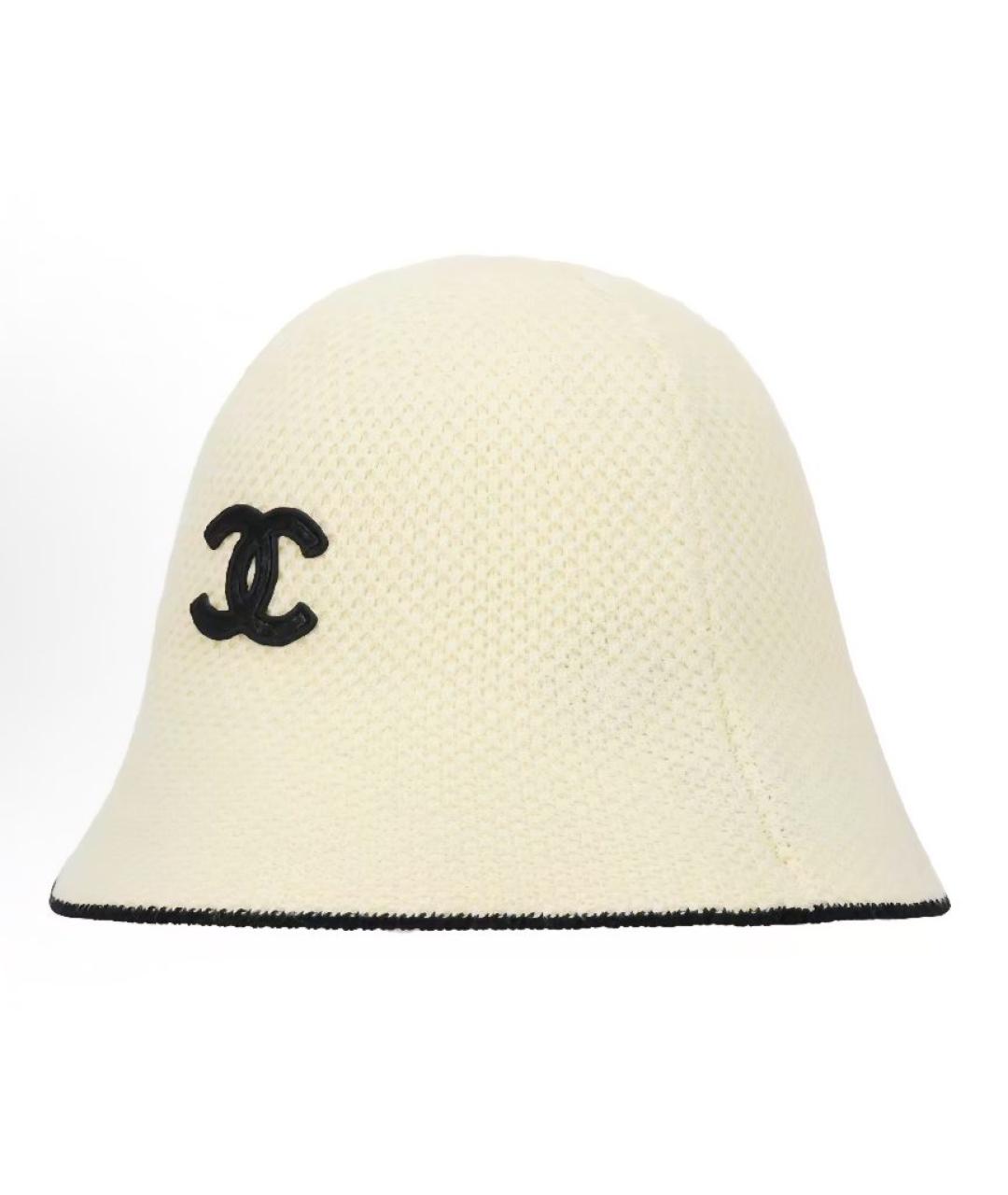 CHANEL Бежевая шляпа, фото 2