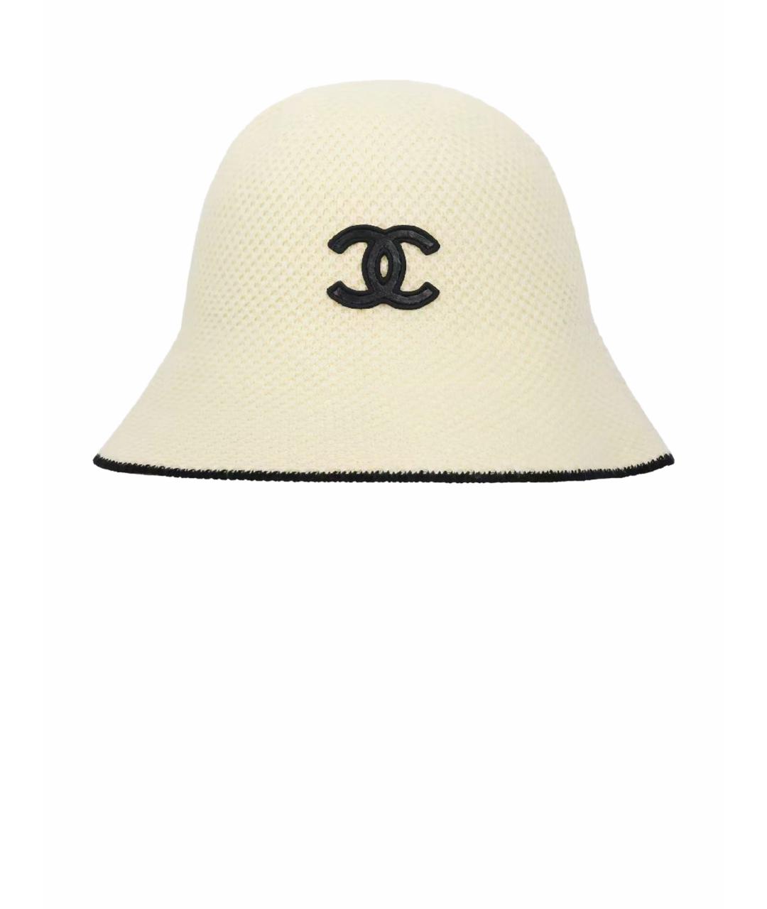 CHANEL Бежевая шляпа, фото 1