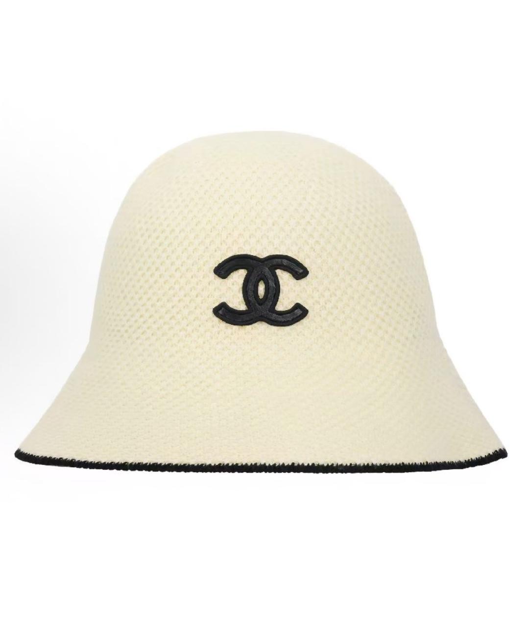 CHANEL Бежевая шляпа, фото 6