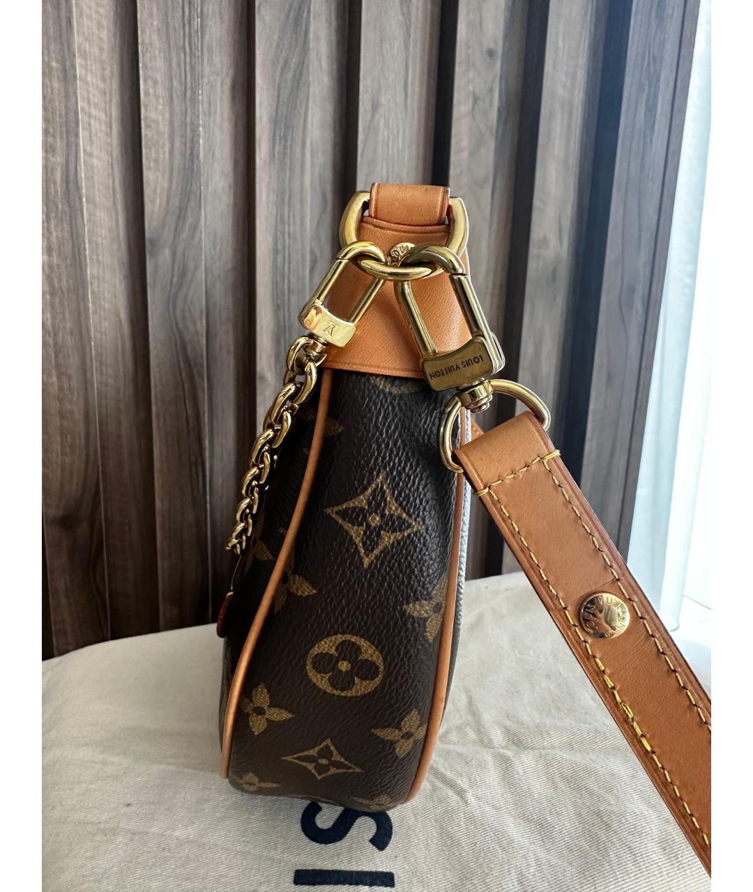 LOUIS VUITTON Кожаная сумка через плечо, фото 4