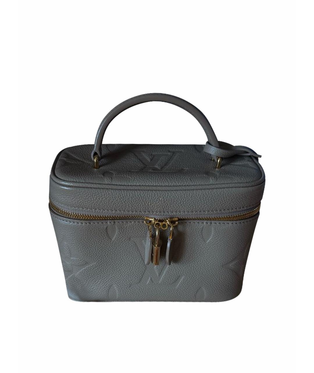 LOUIS VUITTON Бежевая кожаная сумка через плечо, фото 1