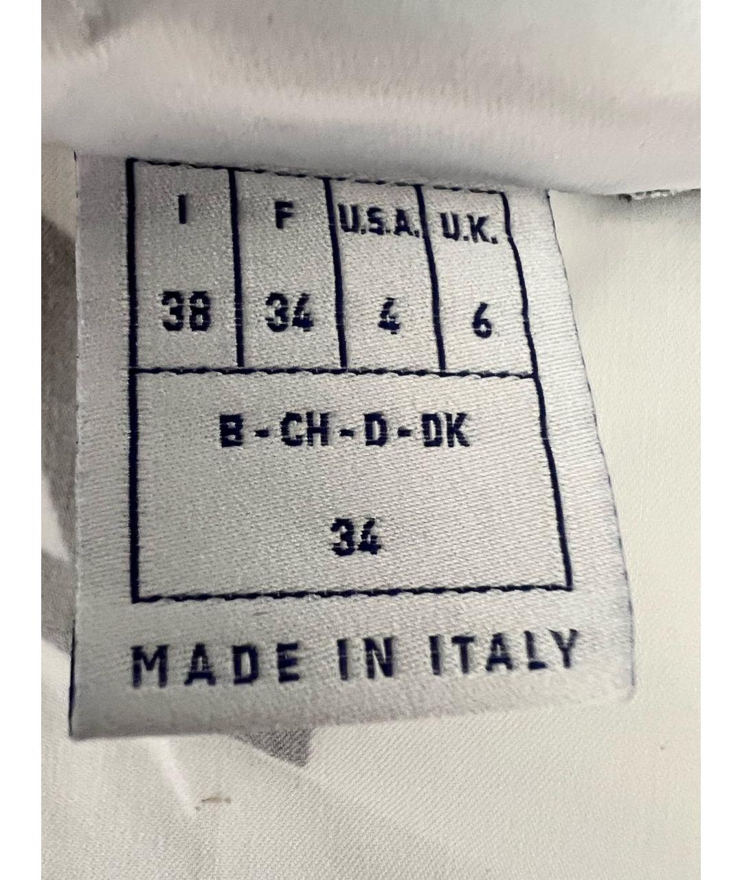 EMILIO PUCCI Белая хлопковая рубашка, фото 4
