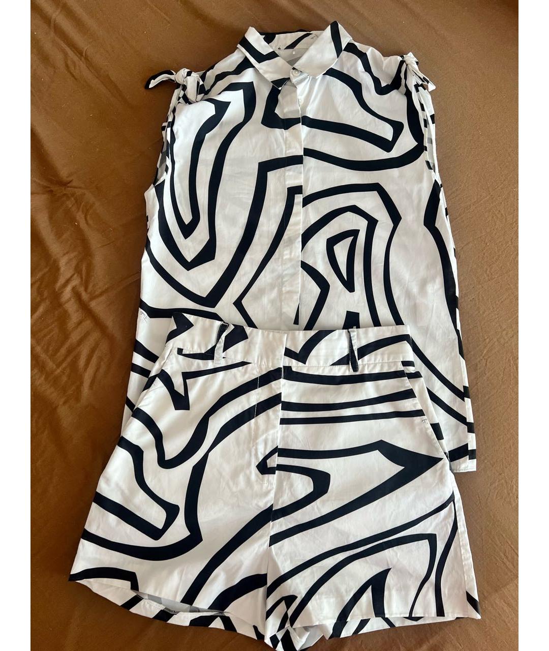 EMILIO PUCCI Белая хлопковая рубашка, фото 3
