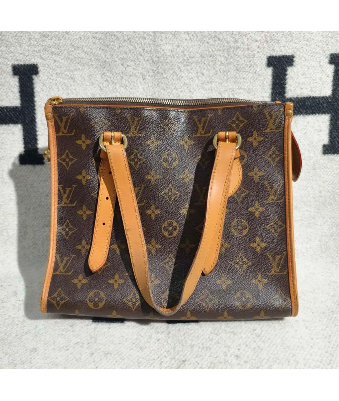LOUIS VUITTON Коричневая сумка тоут, фото 7