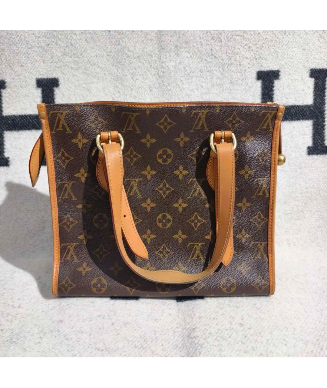 LOUIS VUITTON Коричневая сумка тоут, фото 3